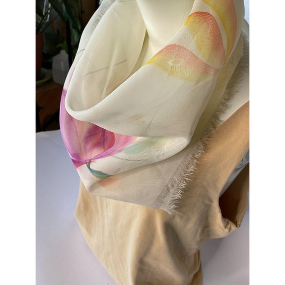 Spring Flowers Vintage Scarf - Picture 9 of 16